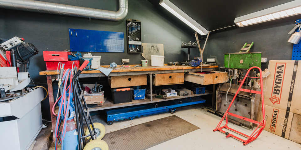 Værksted i A-huset